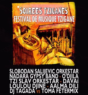Affiche de Soirées Tziganes Sans Frontières - Soir 2