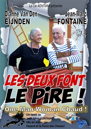 Affiche de Les deux font le pire !