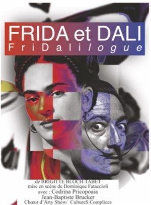 Affiche de Frida et Dali, FriDalilogue
