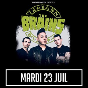 Affiche de The Brains + Wild Karma