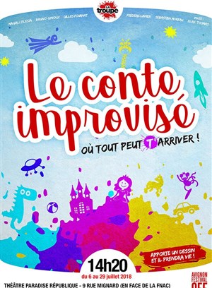 Affiche de Le conte improvisé où tout peut t'arriver