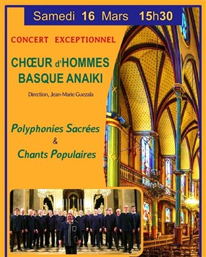 Affiche de Choeur d'hommes basque Anaiki