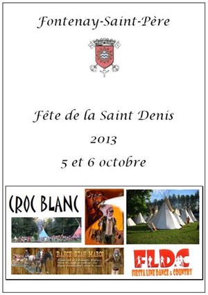Affiche de Fête de la Saint Denis