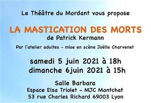 Affiche de La mastication des morts