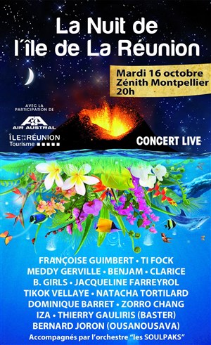 Affiche de La Nuit de l'île de la réunion | - 2012