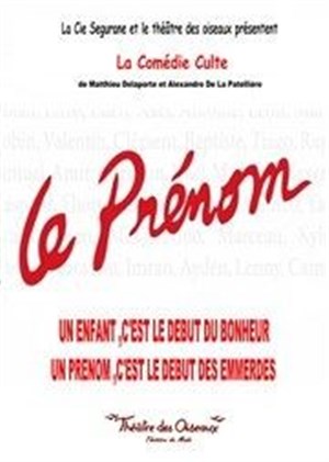 Affiche de Le prénom
