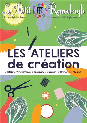Affiche de Les ateliers de création