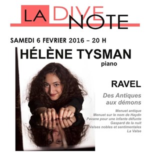 Affiche de Récital de piano : Maurice Ravel | Par Hélène Tysman