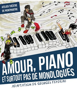 Affiche de Amour, piano et surtout pas de monologues