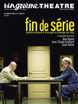 Affiche de Fin de série, comédie méchante et burlesque en hommage aux vieux