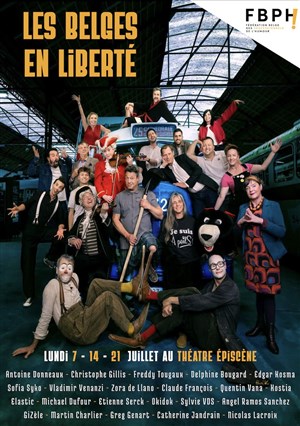 Affiche de Les Belges en liberté