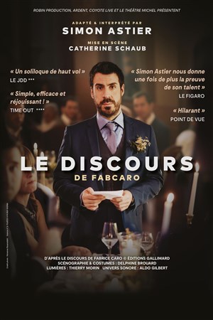 Affiche de Le Discours | avec Simon Astier