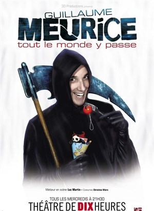 Affiche de Guillaume Meurice dans Tout le monde y passe