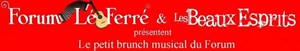 Affiche de Le petit brunch musical du Forum Léo Ferré