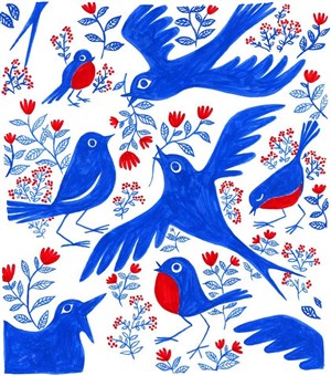 Affiche de L'oiseau bleu