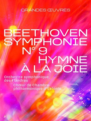 Affiche de Beethoven, Symphonie n° 9 - Hymne à la joie