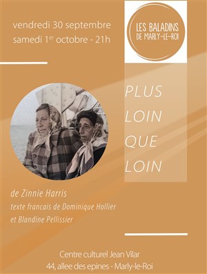 Affiche de Plus loin que loin