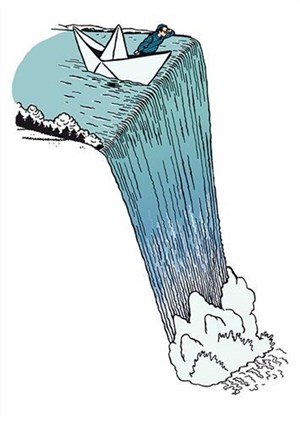 Affiche de François Morel dans La fin du monde est pour dimanche