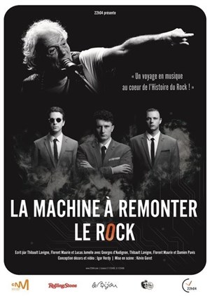Affiche de La machine a remonter le rock