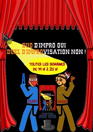 Affiche de Duo d'impro oui, duel d'improvisation non !