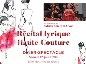 Affiche de Récital lyrique haute couture