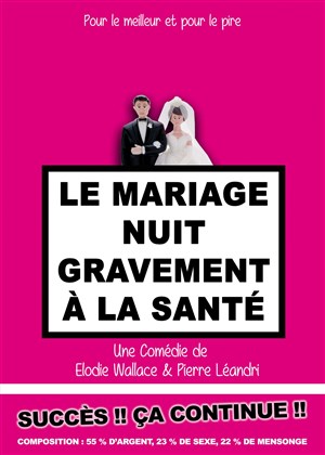 Affiche de Le mariage nuit gravement a la santé