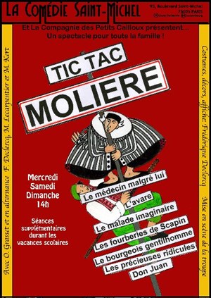 Affiche de Tic Tac Molière