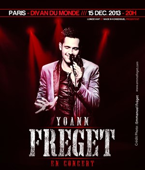 Affiche de Yoann Fréget | The Voice 2013
