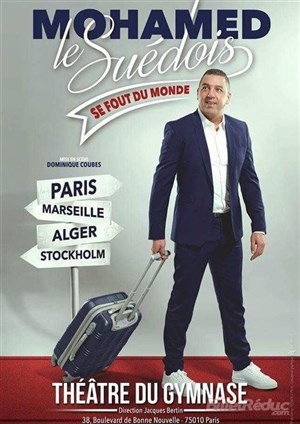 Affiche de Mohamed le Suédois dans Mohamed le Suédois envahit le Grand Gymnase
