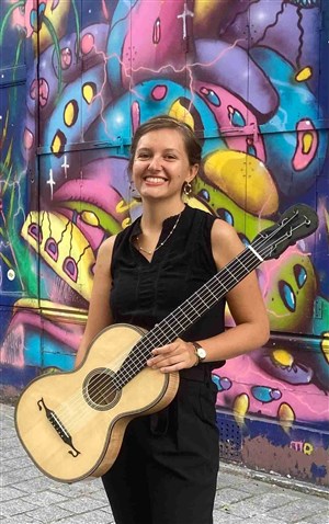 Affiche de Récital de guitare romantique par Élodie Brzustowski