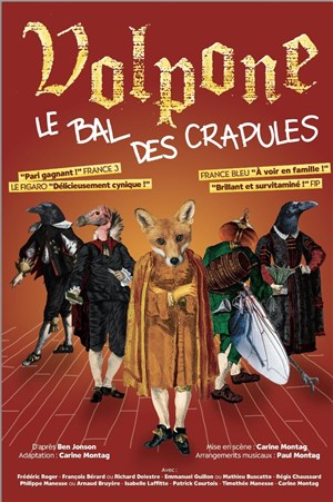 Affiche de Volpone, le bal des crapules