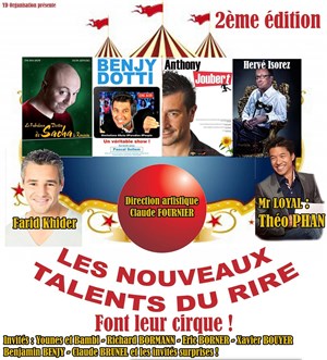 Affiche de Les nouveaux talents du rire font leur cirque