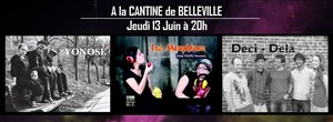 Affiche de Yonosé/Les Akouphènes/Deci-Delà