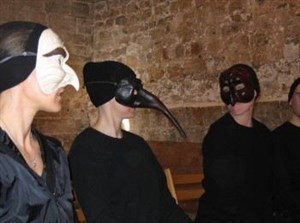 Affiche de Stage de théâtre sur les personnages de la Commedia