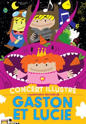 Affiche de L'Incroyable histoire de Gaston et Lucie