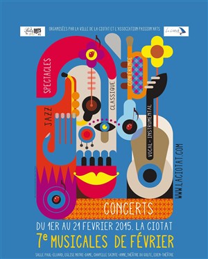 Affiche de Récital de piano de Laurent Bonaccorsi & Jean-Louis Garcia