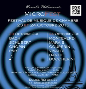Affiche de Nouvelle Philharmonie "MicroFest"