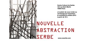 Affiche de Nouvelle abstraction Serbe