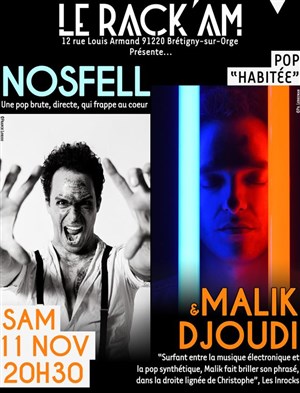 Affiche de Nosfell + Malik Djoudi