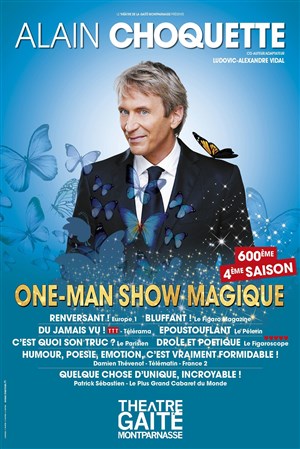 Affiche de Alain Choquette dans Drôlement magique