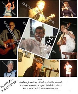Affiche de Plateau d'artistes : chant - humour - claquette