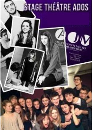 Affiche de Stage théâtre adolescents