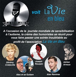 Affiche de La Rigolade voit La Vie en Bleu