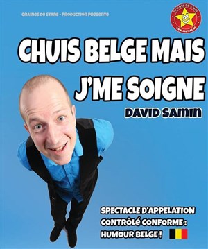 Affiche de David Samin dans Chuis belge mais j'me soigne