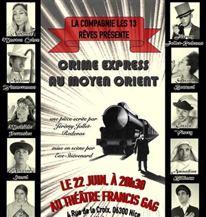 Affiche de Crime express au Moyen Orient