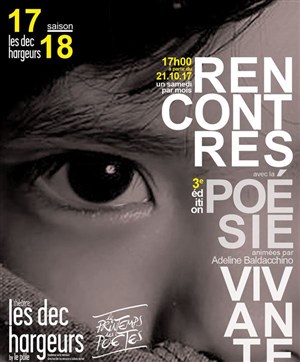 Affiche de Rencontre avec la poésie vivante : Gérard Chaliand
