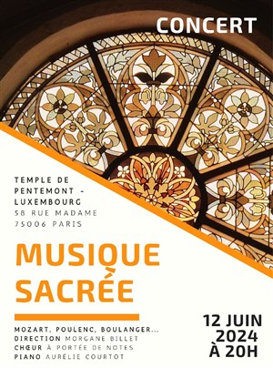 Affiche de Musique sacrée