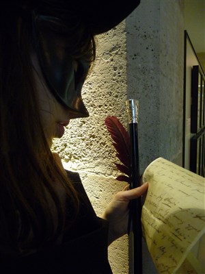 Affiche de Visite spectacle : Musée des lettres et manuscrits
