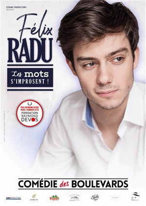 Affiche de Félix Radu dans Les Mots s'improsent