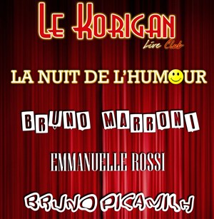 Affiche de La nuit de l'Humour